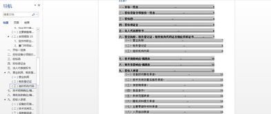 word2013目录为什么也显示在导航窗口