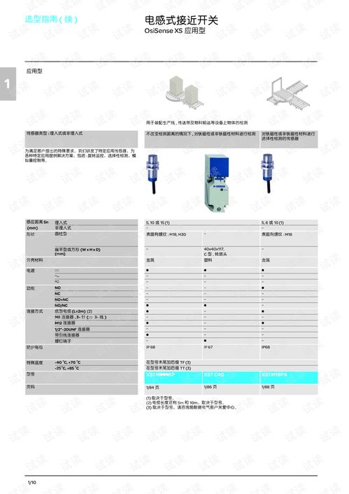 施耐德osisense电感式接近传感器产品目录 中文 .pdf 其它代码类资源 csdn下载